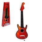 Игрушка музыкальная «Гитара. Рокер», 6 струн, цвета МИКС - фото 319192401