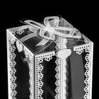 Складная прозрачная коробка из PVC, для упаковки подарков, 12×7×7 см 9282039 - фото 11949803 Складная прозрачная коробка из PVC, для упаковки подарков, 12×7×7 см 9282039 - фото 11949803