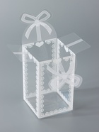 Складная прозрачная коробка из PVC, для упаковки подарков, 12×7×7 см 9282039