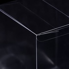 Складная прозрачная коробка из PVC, для упаковки подарков, 12×12×15 см 9282044 - фото 13538942