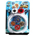 Боевые волчки ULTRASPIN, арена, 4 волчка, 2 устройства для запуска - Фото 16