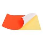 Бумага цветная самоклеящаяся А4, 10 листов, 5 цветов, флуоресцентная, 80 г/м² - Фото 7