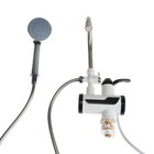 Кран-водонагреватель Luazon LHT-03, проточный, с душевой лейкой, 3 кВт, 220 В, белый - Фото 6