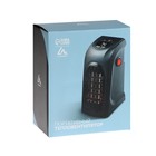 Тепловентилятор электрический Luazon LTO-02, портативный, 400 Вт, 23 м², 2 режима, чёрный - Фото 8