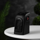 Тепловентилятор электрический Luazon LTO-02, портативный, 400 Вт, 23 м², 2 режима, чёрный - Фото 2