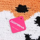 Коврик Доляна «Корги», 50×40 см, оранжевый - Фото 5