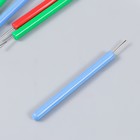 Инструмент для квиллинга с пластиковой ручкой МИКС разрез 0,8 см длина 11 см - Фото 4