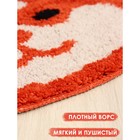Коврик для дома Доляна «Корги», 50×40 см, цвет красный - Фото 2