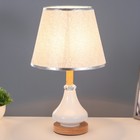 Настольная лампа "Ивири" Е27 40Вт белый 25х25х40 см RISALUX - Фото 2