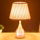 Настольная лампа "Лайдж" Е27 40Вт бело-красный 25х25х38 см RISALUX - Фото 3