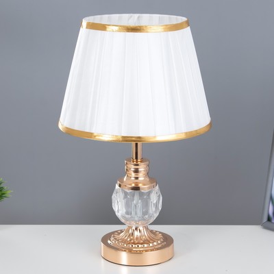 Настольная лампа «Флойз» Е27 40 Вт золото 24×24×38 см RISALUX
