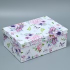 Набор коробок 10 в 1, упаковка подарочная, «Цветы», 12 х 7 х 4 - 32.5 х 20 х 12.5 см - Фото 6