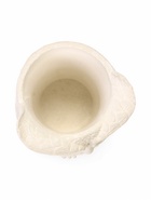 Декоративное кашпо для цветов «Совушка», 250 мл, 11×10×10 см, гипс, белое - фото 64552151