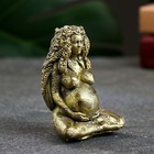 Фигура "Богиня Гайя" старое золото, 10х7х6см - фото 4036498