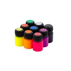 Краска по ткани, набор 9 цветов х 20 мл, ЗХК Decola, Neon, неоновые цвета, акриловая на водной основе, (41412017) - фото 9766461