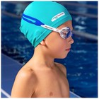 Очки для плавания детские ONLYTOP, беруши, цвет белый/синий - фото 3886693