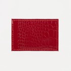 Картхолдер, цвет красный - Фото 1