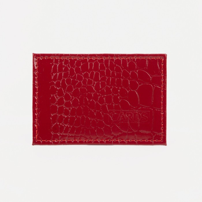 Картхолдер, цвет красный - Фото 1
