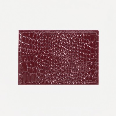 Картхолдер, цвет бордовый