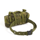 Рюкзак тактический туристический Storm tactic, 50 л, с карманами, расцветка пиксели, оливковый - Фото 7