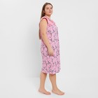 Ночная сорочка женская, цвет розовый, размер 46 - Фото 2
