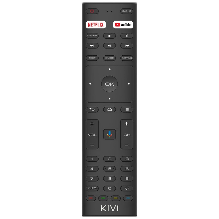 Телевизор Kivi 43U740NB, 43", 3840x2160, DVB-T2/C, HDMI 4, USB 3, Smart TV, чёрный - фото 51343093