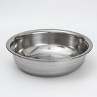 УЦЕНКА Таз из нержавеющей стали «Греттель», 20 л, 52×15 см - Фото 1