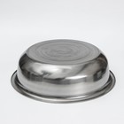 УЦЕНКА Таз из нержавеющей стали «Греттель», 20 л, 52×15 см - Фото 2