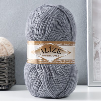 Пряжа "Angora Gold" 20% шерсть, 80% акрил 550м/100гр (87)