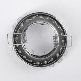 

Светильник встраиваемый Ecola Light, CD4141, MR16, GU5.3, 50x90 мм, круглый, прозрачный/хром