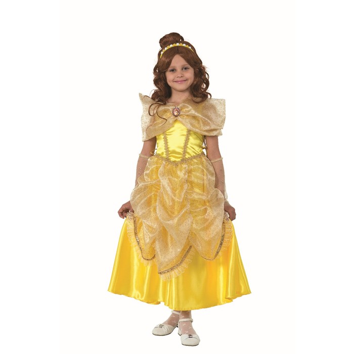 Карнавальный костюм «Принцесса Белль», рост 134 см - Фото 1