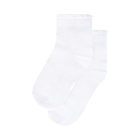 Носки детские, размер 22-24, цвет белый