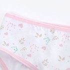 Трусы для девочек, рост 122-128 см, цвет белый - Фото 3