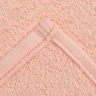 Набор декоративных махровых салфеток Этель "Sunshine" зелёный, персиковый, 30х30см-3шт, 340гр/м2, 100% хлопок - фото 42134989