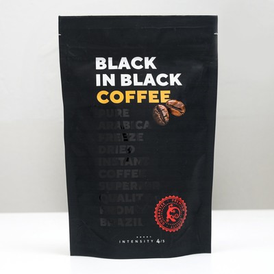 Кофе BLACK IN BLACK пакет, 75 г