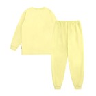Пижама: лонгслив и брюки для девочек Basic, рост 98-104 см, цвет лайм - Фото 3