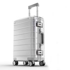 Чемодан Xiaomi Metal Carry-on Luggage (XMJDX01RM), 20", 31 л, 2 кодовых замка, серебристый - фото 10803350