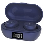 Наушники Accesstyle Melon TWS, беспроводные, вакуумные, 40/300 мАч, дисплей, синие - фото 51307031 Наушники Accesstyle Melon TWS, беспроводные, вакуумные, 40/300 мАч, дисплей, синие - фото 51307031