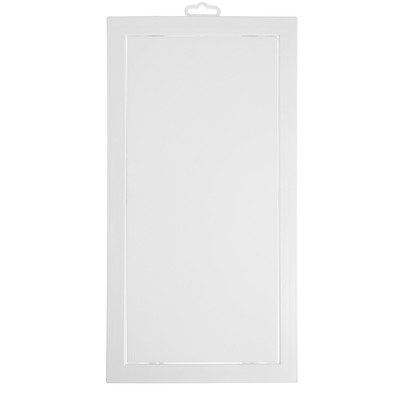 Люк ревизионный AURAMAX AD2040, 218×418 мм, фланец 196×396 мм, нажимной, пластик