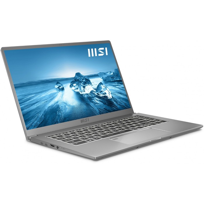 Ноутбук MSI Prestige, 15.6", i5 1240P, 16 Гб, SSD 512 Гб, RTX 3050 4Gb, Win11, серебристый - фото 51481288