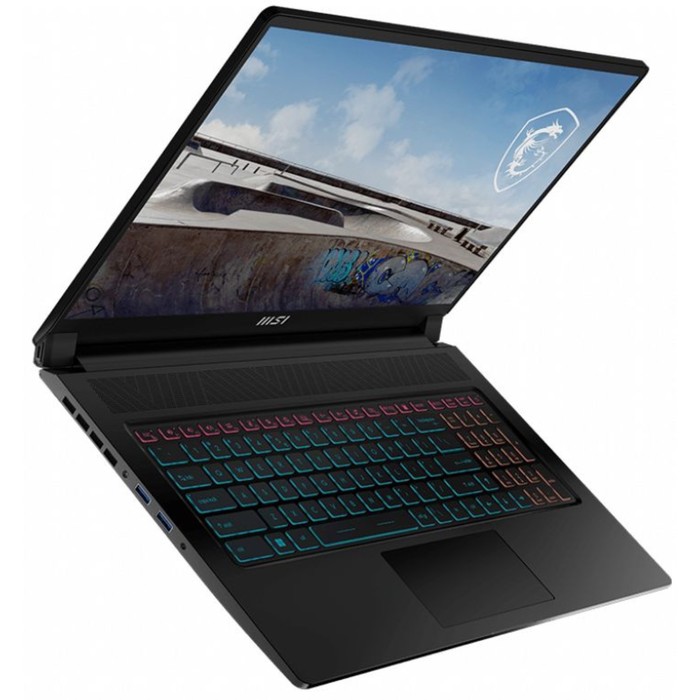 Ноутбук MSI Stealth 17M, 17.3", i5 1240P, 16 Гб, SSD 512 Гб, RTX 3060 6Gb, Win11, чёрный - фото 51307130