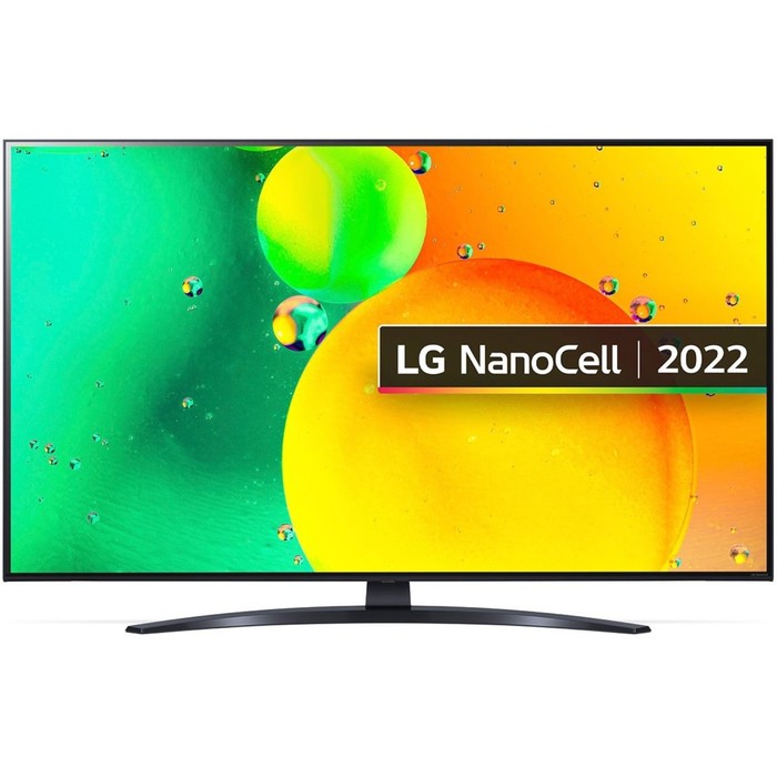 Телевизор LG 50NANO766QAARUB 50 3840x2160 DVB-TT2CS2 HDMI 3USB 2 Smart TV синий 944470 7198800₽