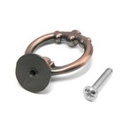 Ручка-кнопка CAPPIO, d=36 мм., цвет медь - фото 806519155