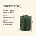 Спальный мешок maclay, одеяло, правый, водонепроницаемый, 215х80 см, до -25 °С - фото 26982052