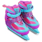 Коньки детские раздвижные Snow Cat, с роликовой платформой, р. 30-33 - Фото 9