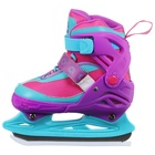 Коньки детские раздвижные Snow Cat, с роликовой платформой, р. 30-33 - Фото 10