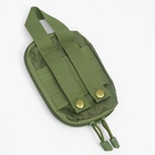 Аптечка тактическая-подсумок, 12×17, оливковая - Фото 4