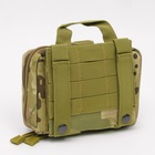Аптечка тактическая-подсумок, отрывная, камуфляж мультикам, 18×13 см, бежевая - Фото 4