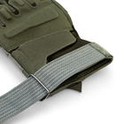 Перчатки тактические мужские Storm tactic с защитой суставов, размер - M, хаки - Фото 2