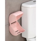 Держатель для туалетной бумаги Regular, 15,5×12,2×13,5 см, цвет йогуртовый - Фото 4
